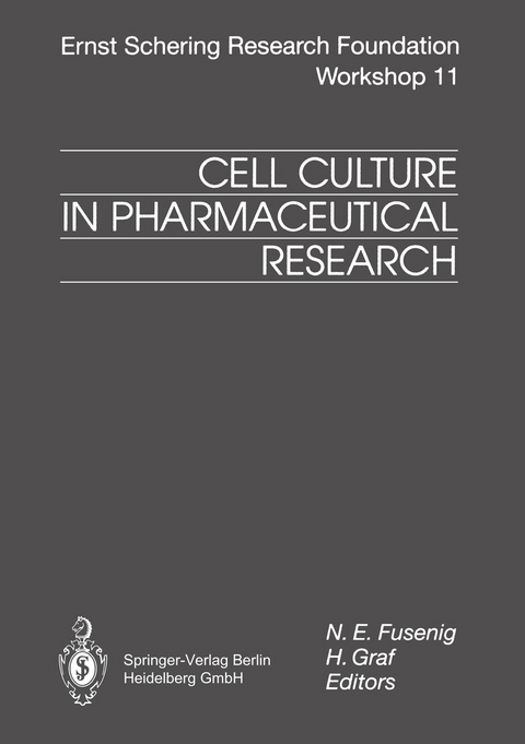 Cell Culture in Pharmaceutical Research - 