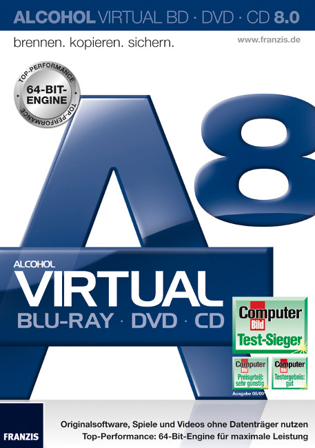 Alcohol Virtual Blu-Ray/DVD/CD 8