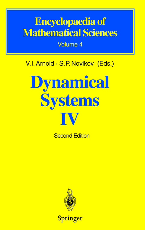 Dynamical Systems IV - 