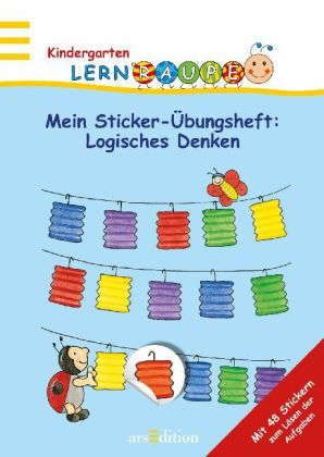Lernraupe - Mein Sticker-Übungsheft Logisches Denken