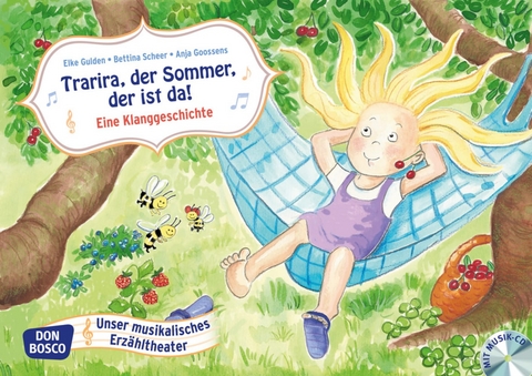Trarira, der Sommer, der ist da!, Kamishibai Bildkartenset m. Audio-CD - Elke Gulden, Bettina Scheer