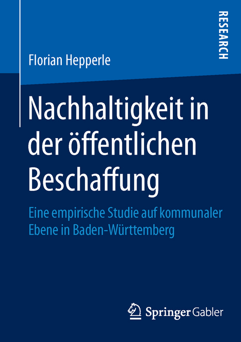 Nachhaltigkeit in der &ouml;ffentlichen Beschaffung - Florian Hepperle