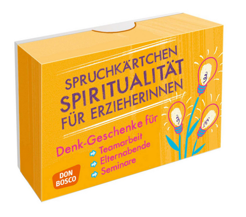 Spruchk&auml;rtchen Spiritualit&auml;t f&uuml;r Erzieherinnen - Margot Eder