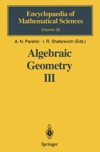Algebraic Geometry III