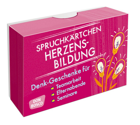 Spruchk&auml;rtchen Herzensbildung - 