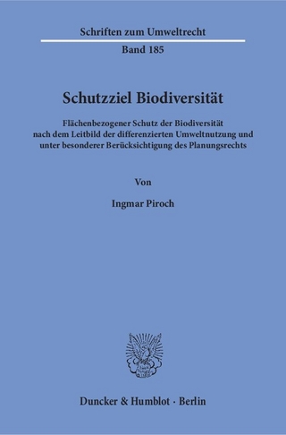 Schutzziel Biodiversität.