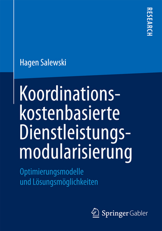 Koordinationskostenbasierte Dienstleistungsmodularisierung