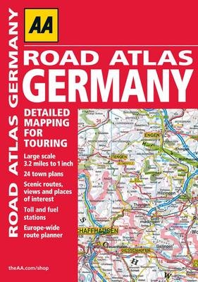 AA Road Atlas Germany -  AA Publishing