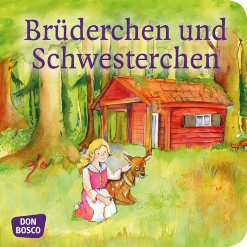 Brüderchen und Schwesterchen. Mini-Bilderbuch. - Brüder Grimm