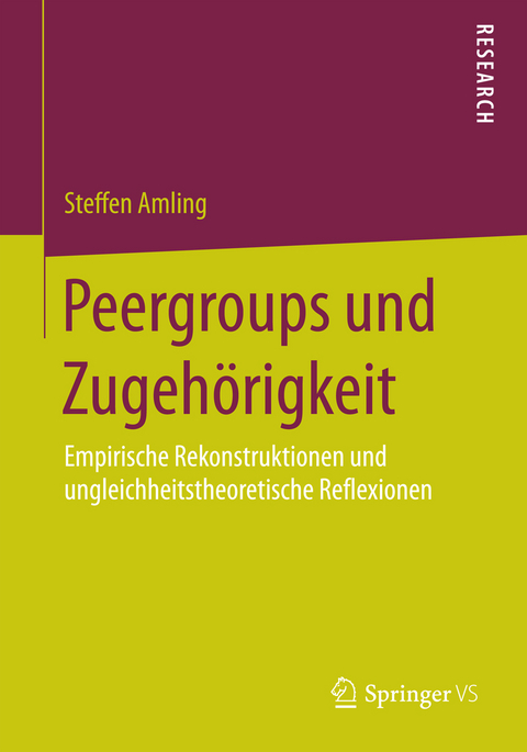 Peergroups und Zugeh&ouml;rigkeit - Steffen Amling