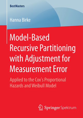 Model-Based Recursive Partitioning with Adjustment for Measurement Error