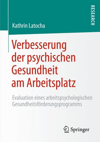 Verbesserung der psychischen Gesundheit am Arbeitsplatz