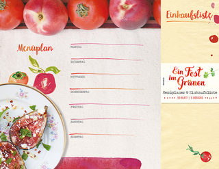 Ein Fest im Grünen – Menüplaner & Einkaufsliste