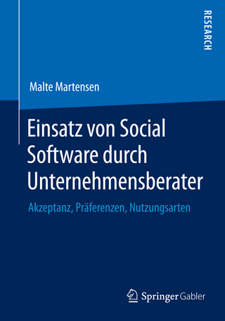 Einsatz von Social Software durch Unternehmensberater
