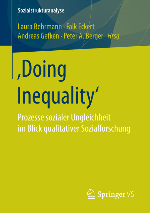 &sbquo;Doing Inequality&lsquo; - 