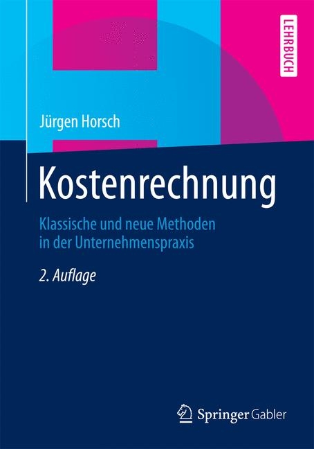 Kostenrechnung - J&uuml;rgen Horsch
