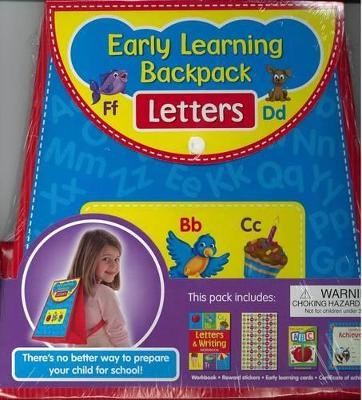 Early Learning Backpack - Letters -  Alicat