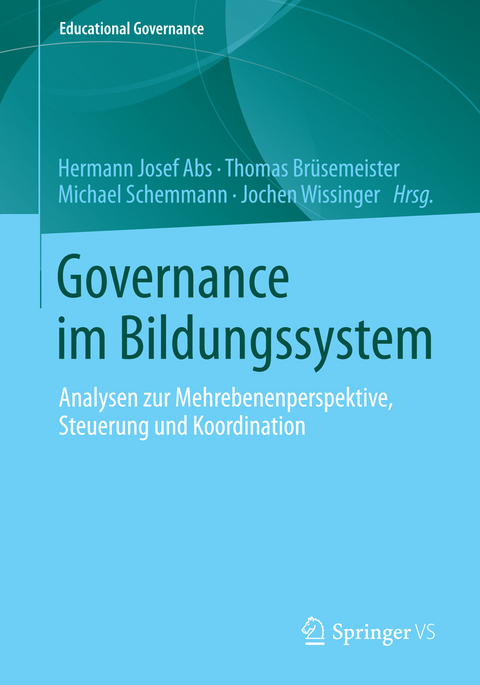 Governance im Bildungssystem - 