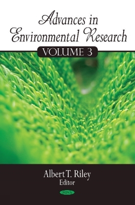 Advances in Environmental Research - 