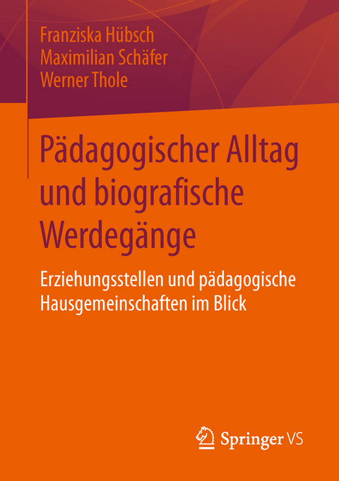 P&auml;dagogischer Alltag und biografische Werdeg&auml;nge - Franziska H&uuml;bsch, Maximilian Sch&auml;fer, Werner Thole