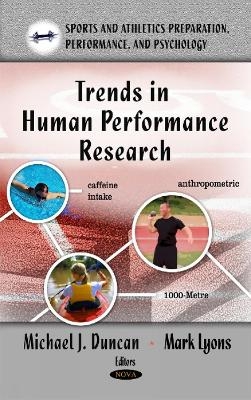 Trends in Human Performance Research - 