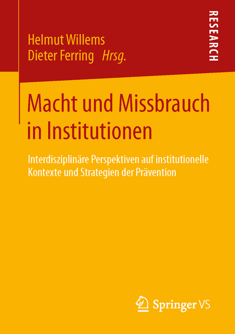 Macht und Missbrauch in Institutionen - 