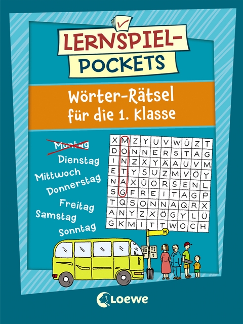 Lernspiel-Pockets - W&ouml;rter-R&auml;tsel f&uuml;r die 1. Klasse