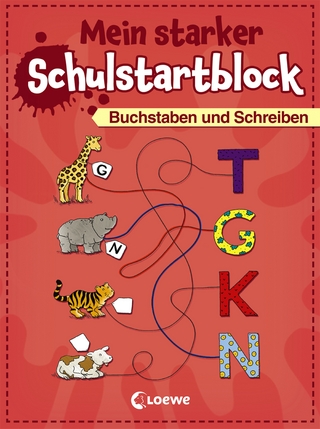 Mein starker Schulstartblock - Buchstaben und Schreiben