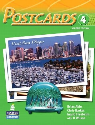 Postcards 4 with CD-ROM and Audio -  ABBS &  BARKER