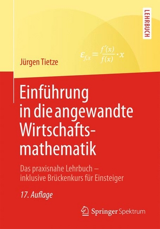 Einführung in die angewandte Wirtschaftsmathematik