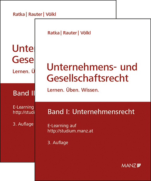PAKET: Unternehmensrecht + Gesellschaftsrecht - Thomas Ratka, Roman Rauter, Clemens V&ouml;lkl