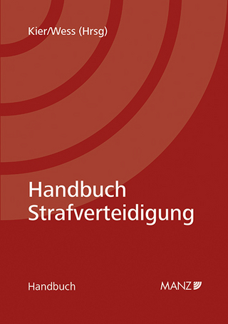 Handbuch Strafverteidigung