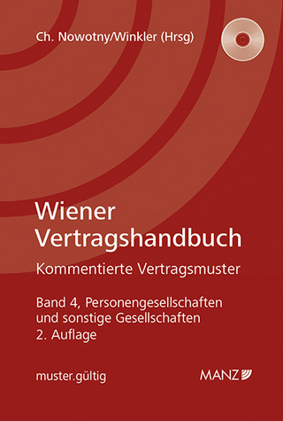 Wiener Vertragshandbuch Personen- und sonstige Gesellschaften