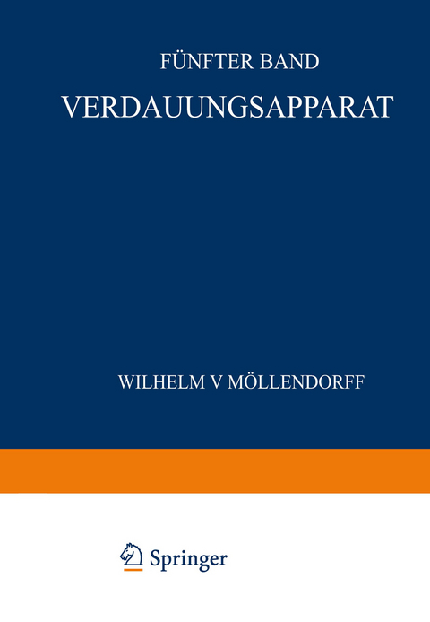 Verdauungsapparat - W. Bargmann, R. Heiss, J. Lehner, V. Patzelt, H. Plenk