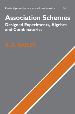 Association Schemes - R. A. Bailey