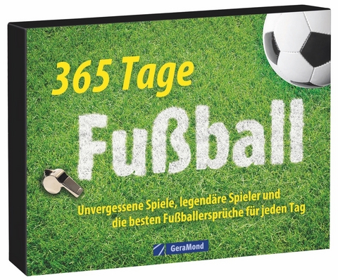Tischaufsteller - 365 Tage Fu&szlig;ball - Felix Meininghaus