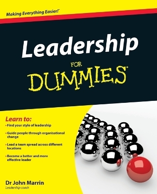 Leadership For Dummies - John Marrin