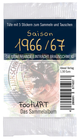 Stickertüte 1966/67 Eintracht Braunschweig