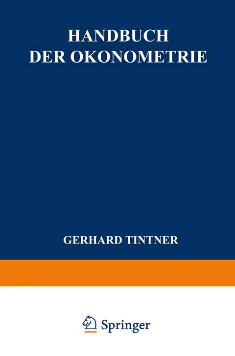 Handbuch der &Ouml;konometrie - G. Tintner