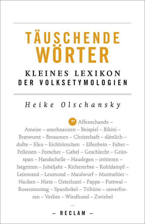 T&auml;uschende W&ouml;rter - Heike Olschansky