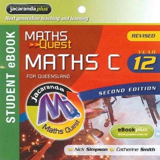 Maths Quest Maths C Year 12 for Queensland 2E Revised eBookPLUS (Registration Card)