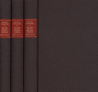 Forschungen und Materialien zur deutschen Aufklärung / Abteilung III: Indices. Kant-Index. Indices zu Wolff und seiner Schule. Fortsetzung. Band 46,1-3: Stellenindex und Konkordanz zu Alexander Gottlieb Baumgartens ›Metaphysica‹