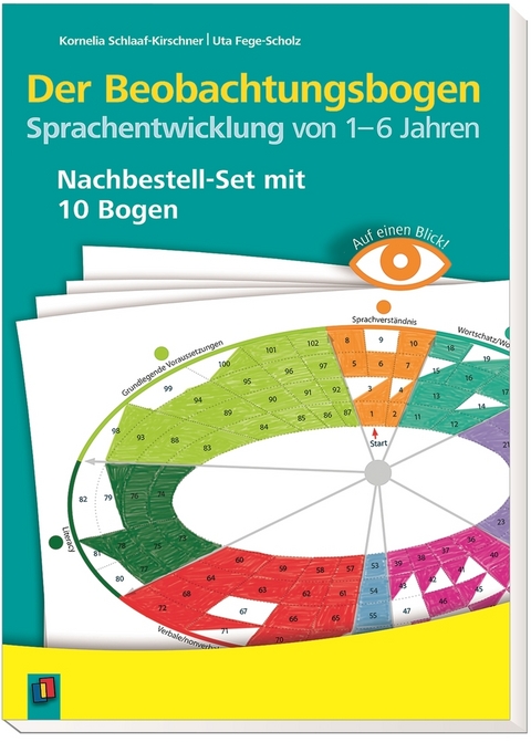 Auf einen Blick! – Der Beobachtungsbogen Sprachentwicklung von 1–6 Jahren - Kornelia Schlaaf-Kirschner, Uta Fege-Scholz
