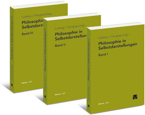 Philosophie in Selbstdarstellungen I–III - 