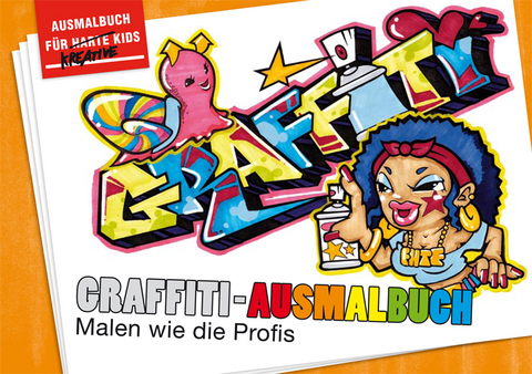 Graffiti Ausmalbuch