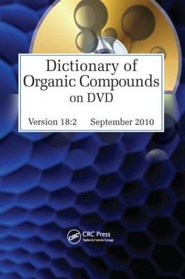 Dictionary of Organic Compounds on DVD