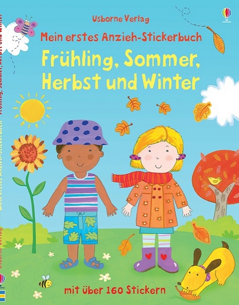 Mein erstes Anzieh-Stickerbuch: Fr&uuml;hling, Sommer, Herbst und Winter - Felicity Brooks