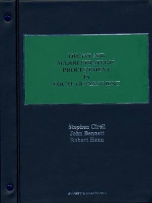 The PFI and Major Strategic Procurement In Local Government