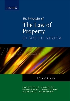 The Principles of the Law of Property in South Africa