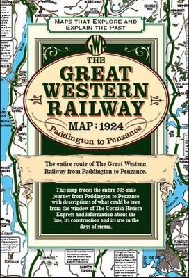 The Great Western Railway Map 1924 (folded in Hardback Case)